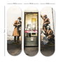 Wallity Cuadro Decorativo de MDF Multicolor (3 Piezas)